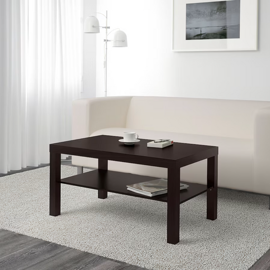 LACK Coffee table, black-brown, 90x55 cm