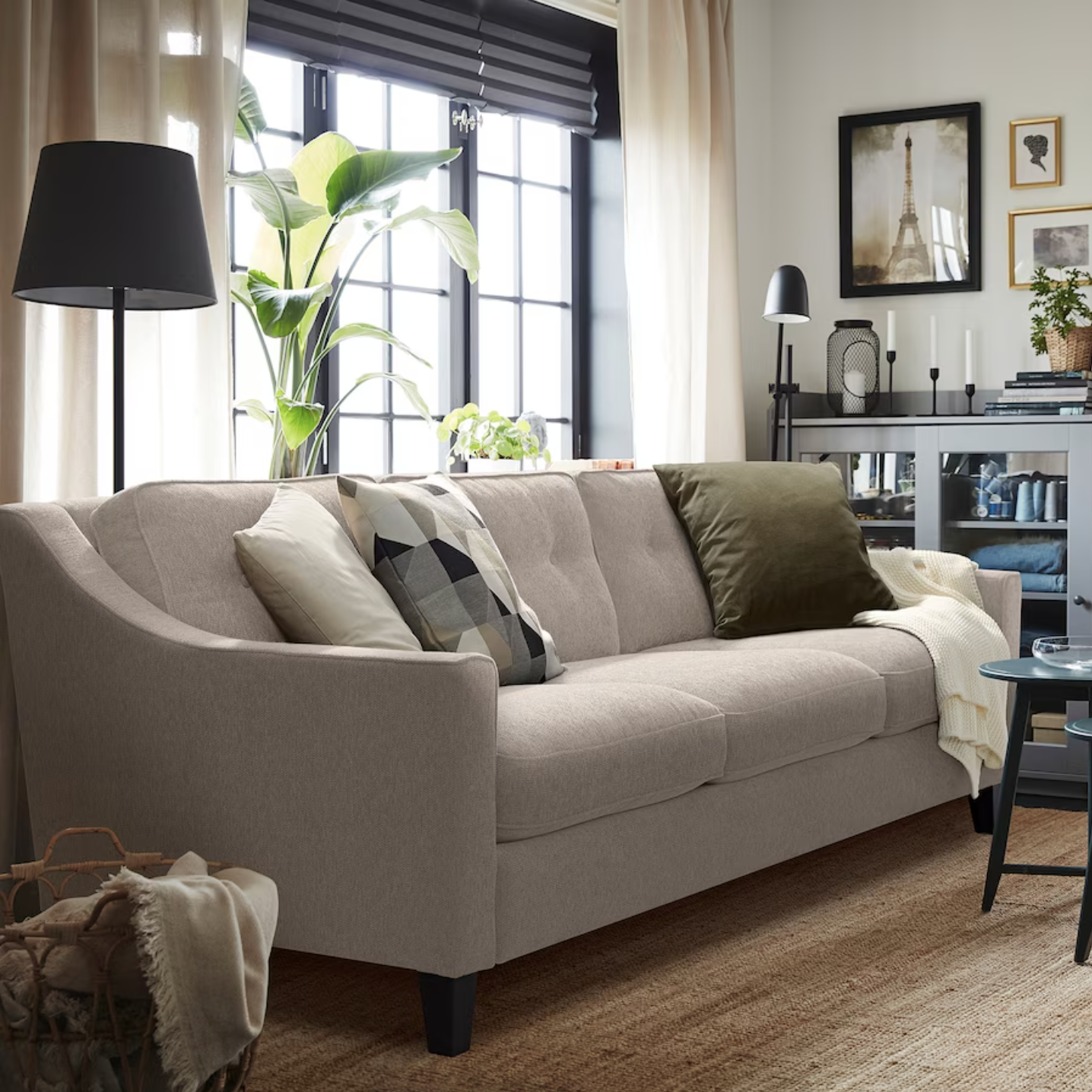 FROSLOV 3-seat sofa, Hyllie beige