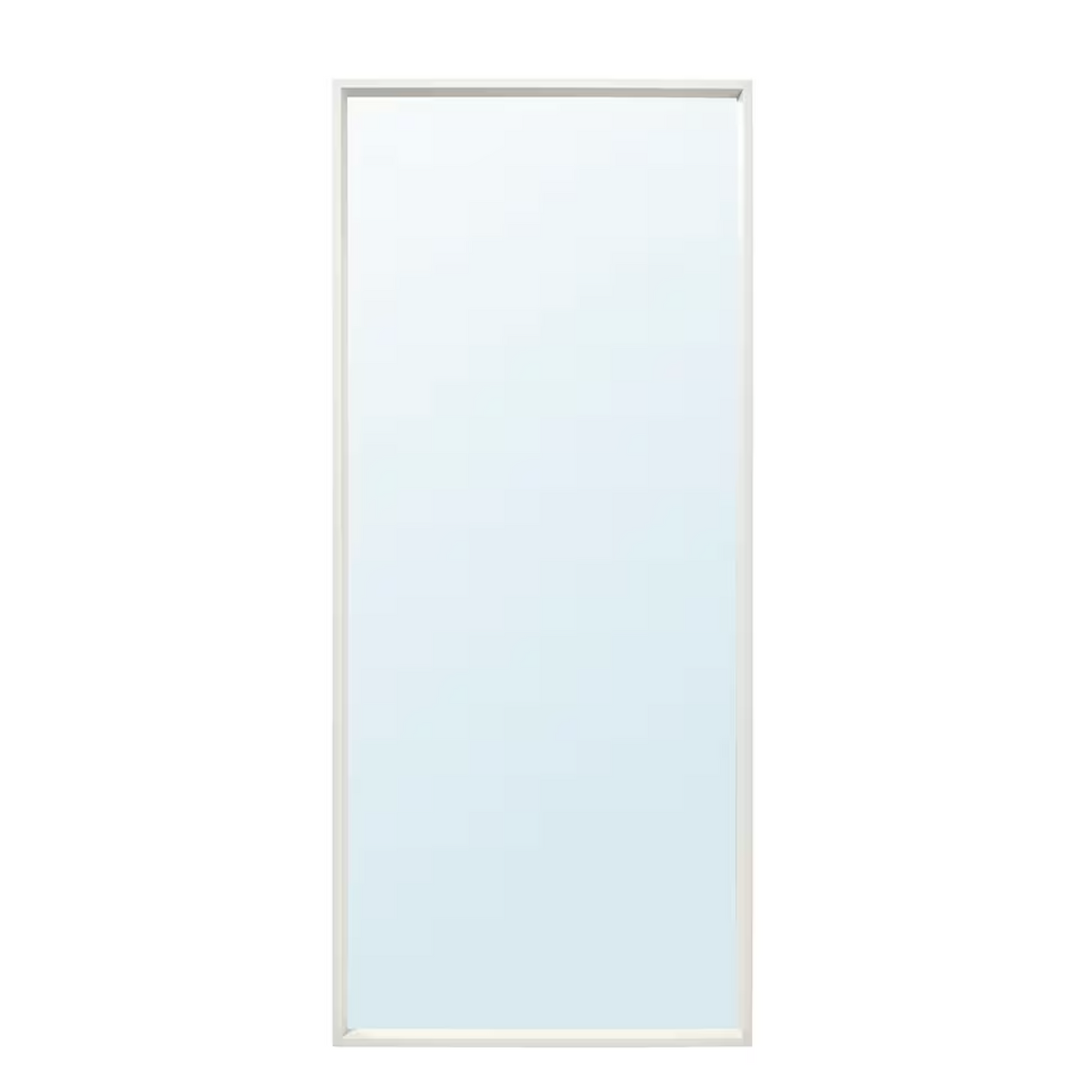 NISSEDAL Mirror, white, 65x150 cm