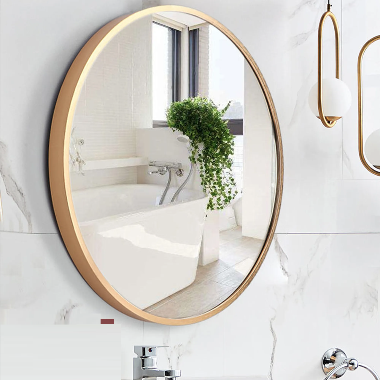 Round Wall Mirror