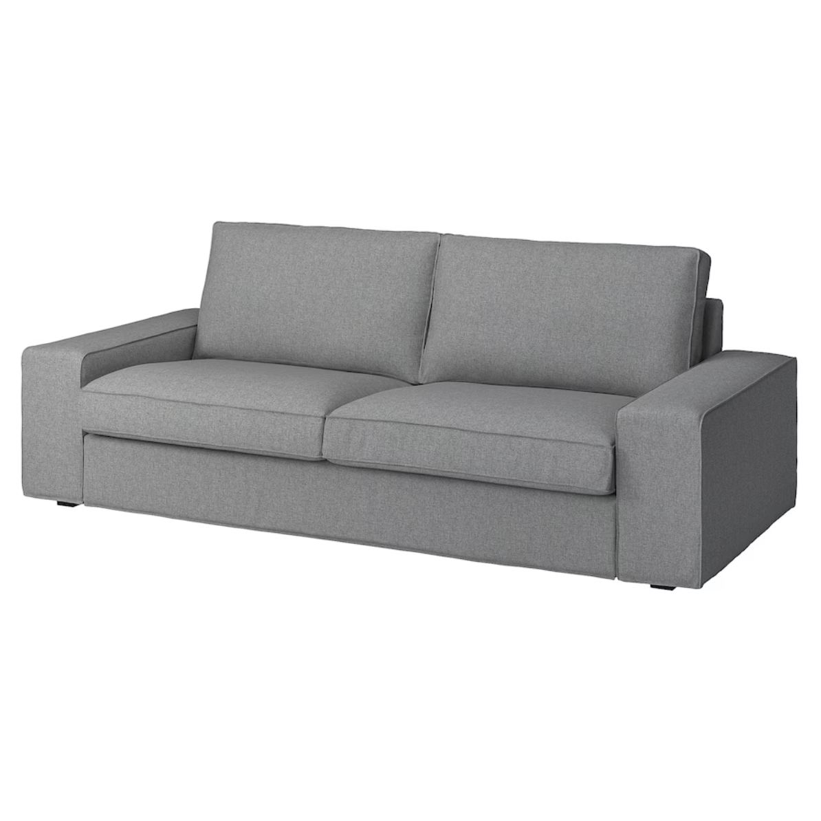 KIVIK 3-seat sofa, Tibbleby beige/grey